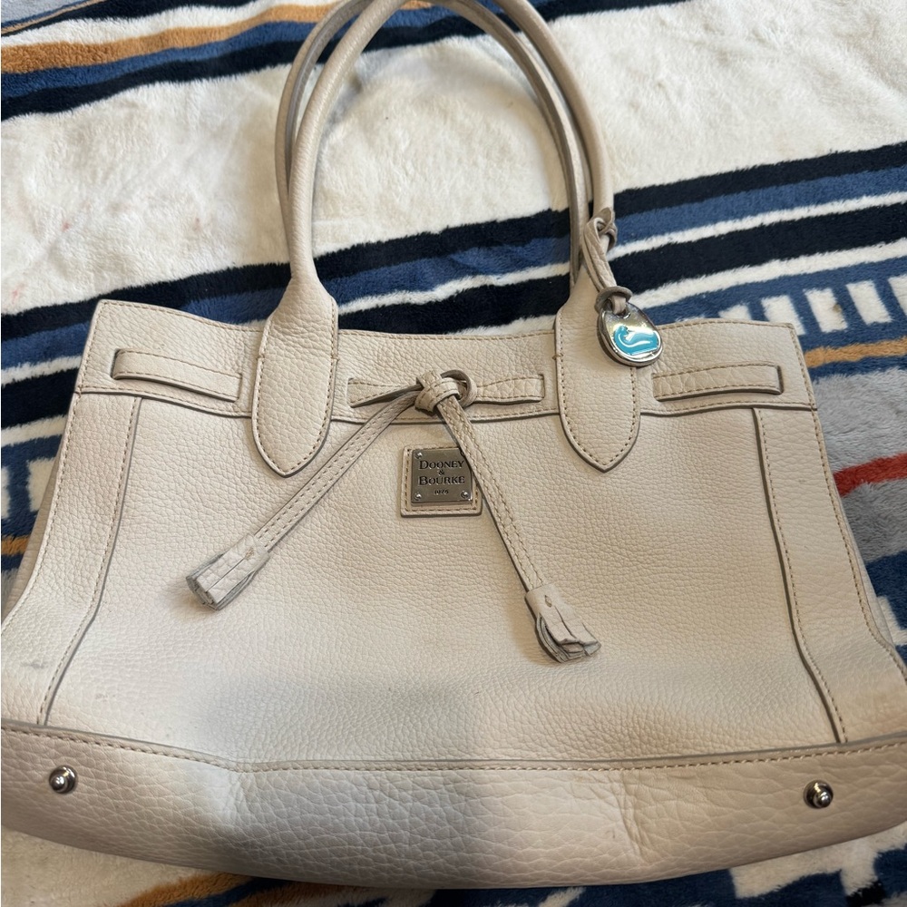 Dooney & Bourke Tan Leather Shoulder Bag